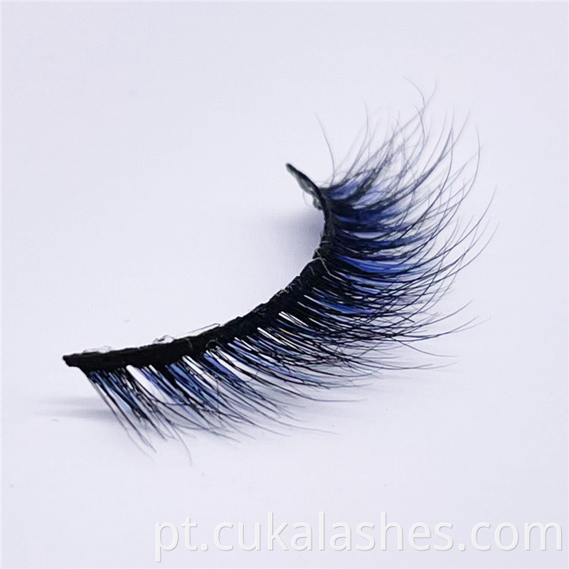 Colored Mink Cat Eye Lashes